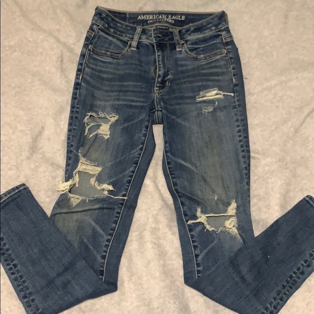 American Eagle High Rise Jegging